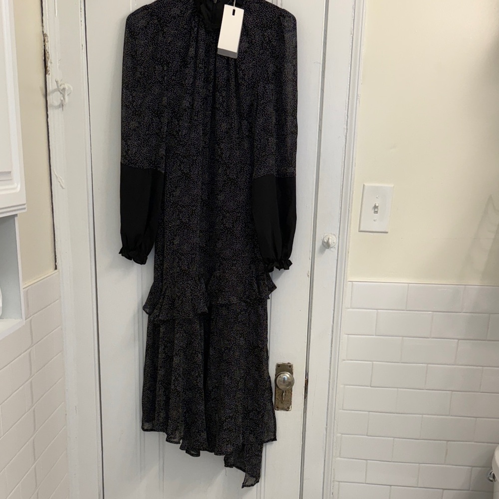 Endless Rose Black Long Sleeve Dress